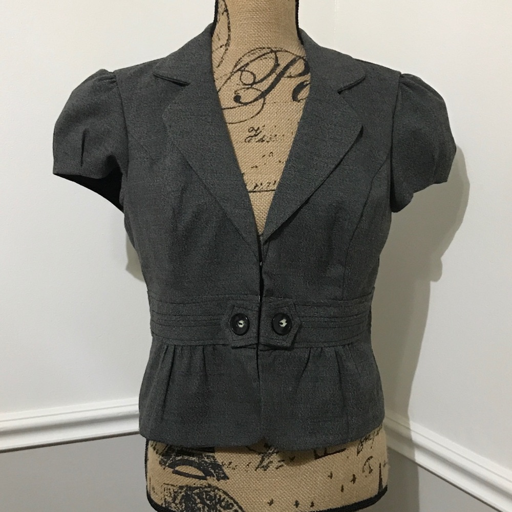 Grey blazer
